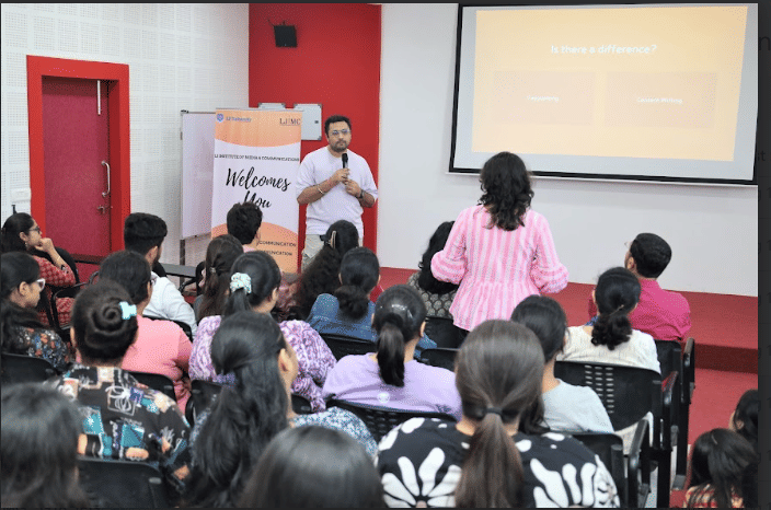 L J Institute of Media and Communications Ahmedabad Three Days Guest Session photo 21